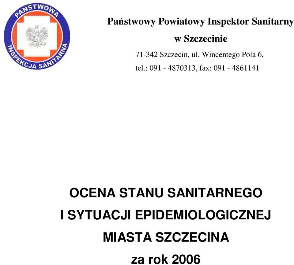 : 091-4870313, fax: 091-4861141 OCENA STANU