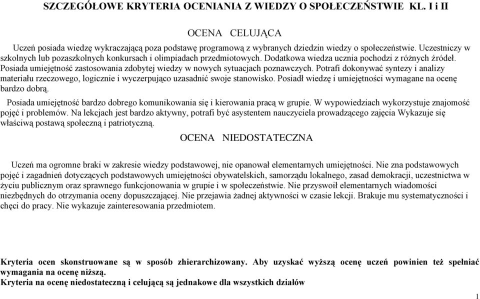 Posiada umiejętność zastosowania zdobytej wiedzy w nowych sytuacjach poznawczych. Potrafi dokonywać syntezy i analizy materiału rzeczowego, logicznie i wyczerpująco uzasadnić swoje stanowisko.