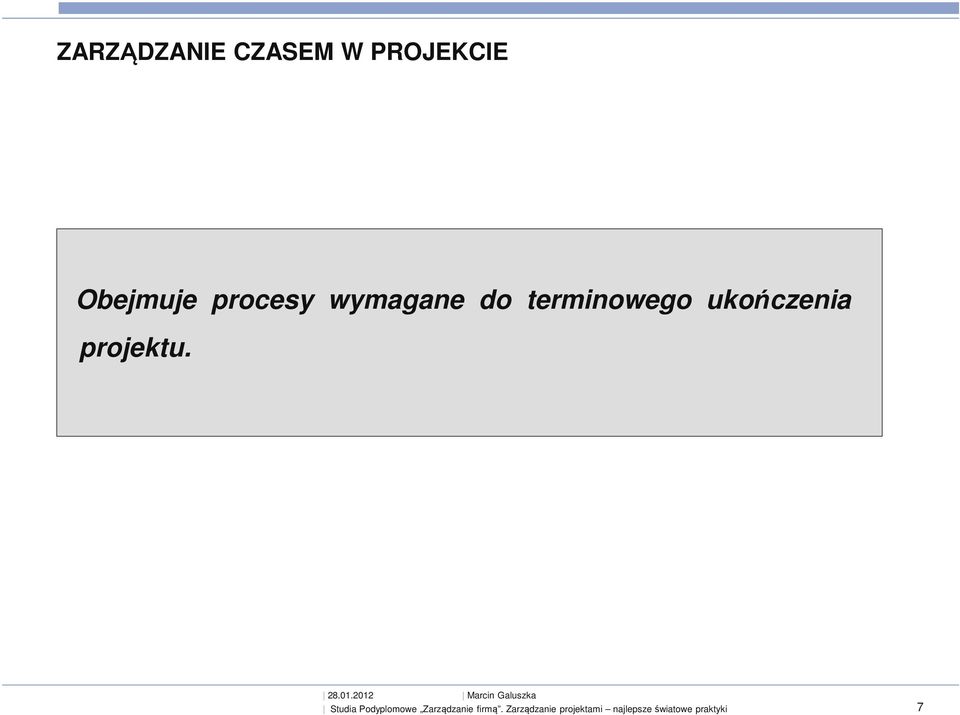 procesy wymagane do