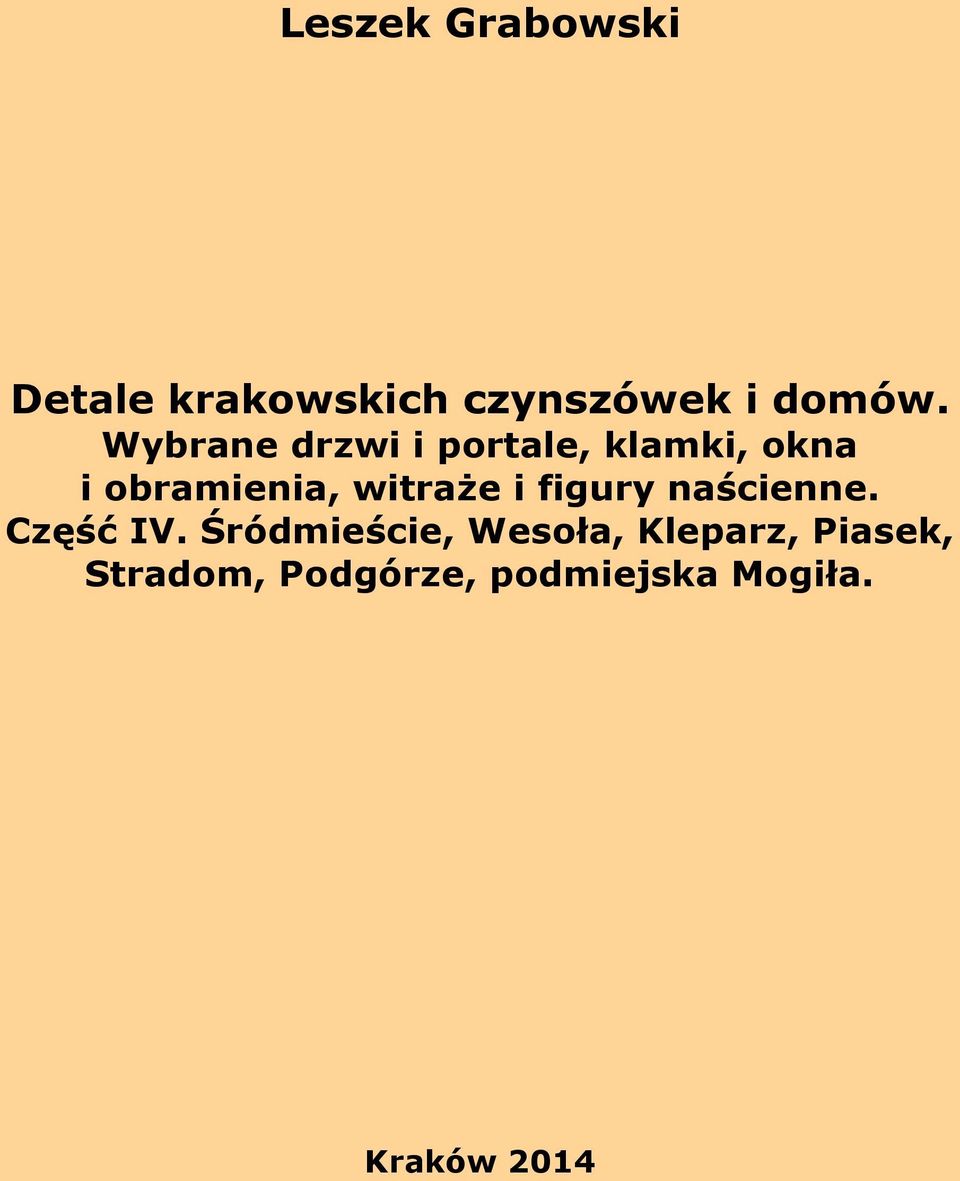 witraże i figury naścienne. Część IV.