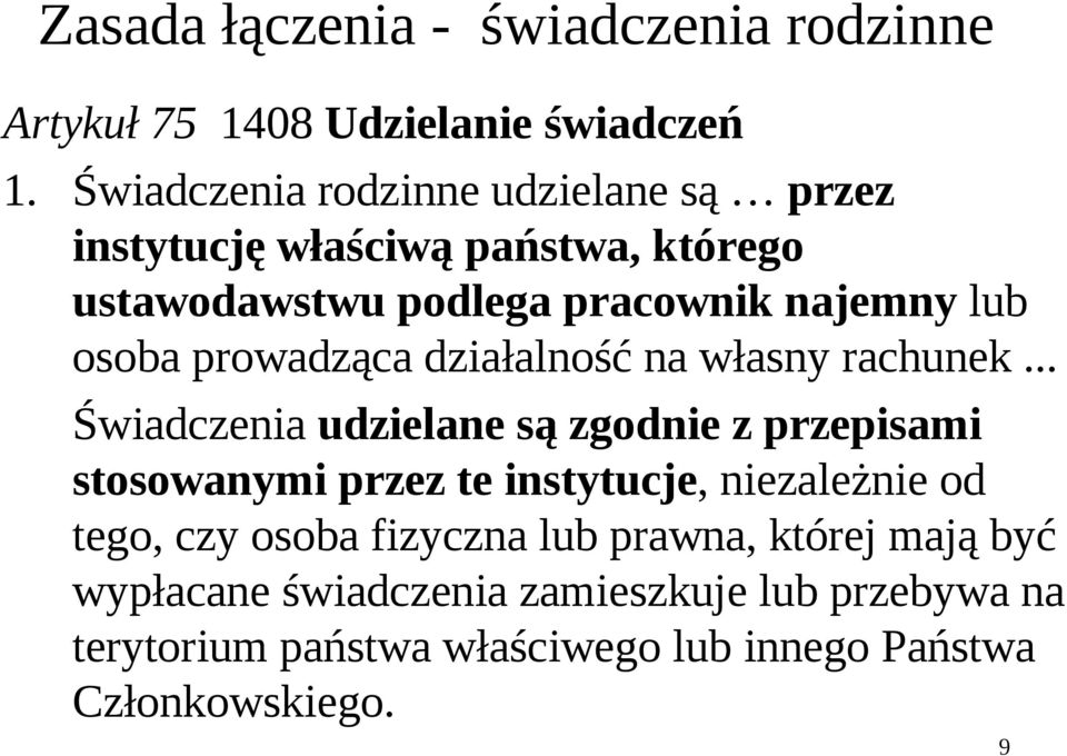 prowadząca działalność na własny rachunek.