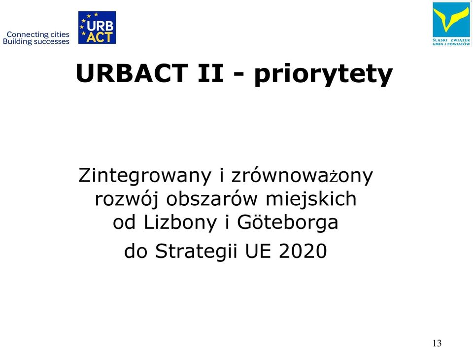 rozwój obszarów miejskich od