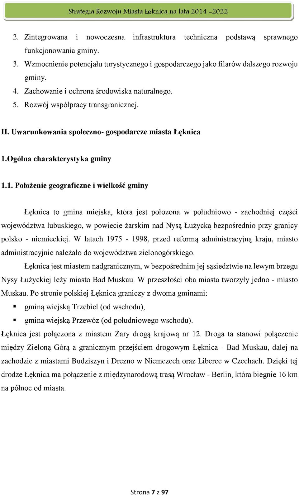 Ogólna charakterystyka gminy 1.