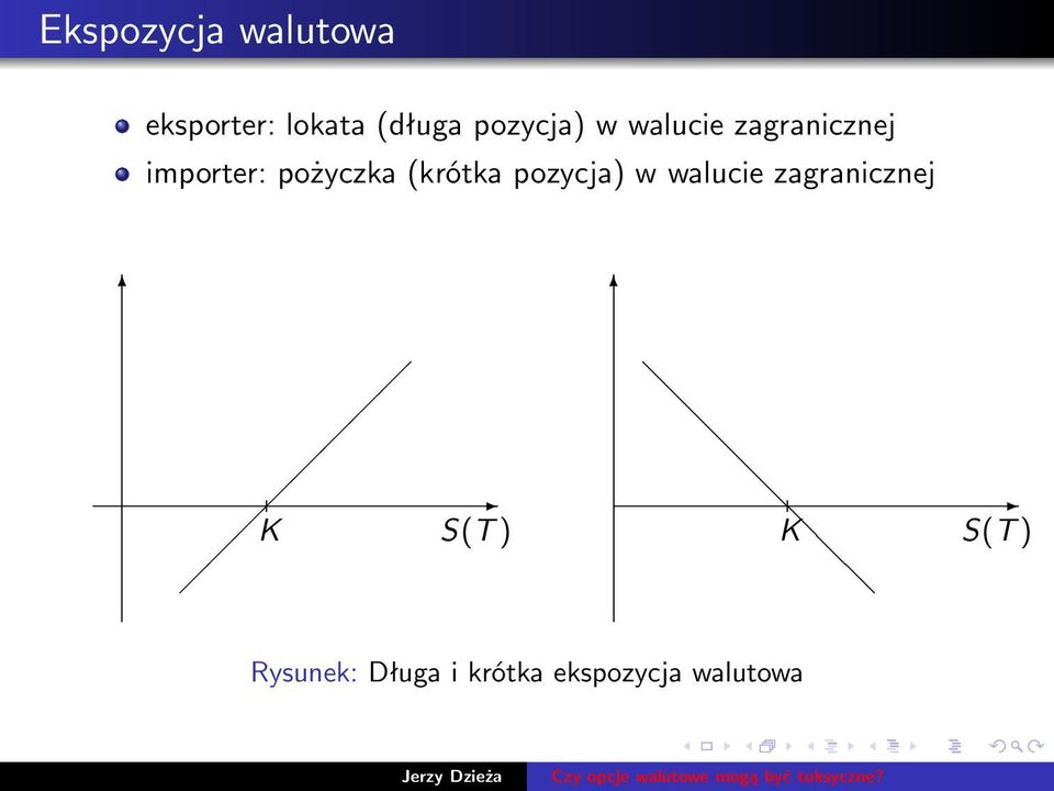 pożyczka (krótka pozycja) w walucie zagranicznej