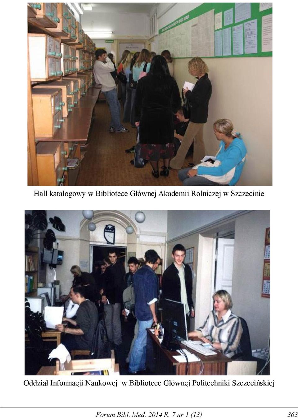 Naukowej w Bibliotece Głównej Politechniki