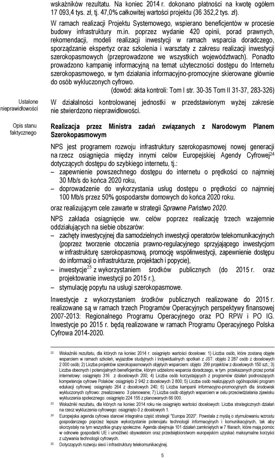 rastruktury m.in.