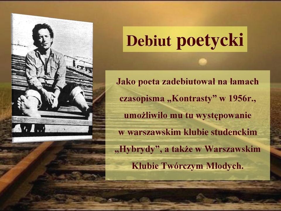 Edward Stachura Wedrówką życie Jest Człowieka Tekst Edward Stachura Wędrówką jedną życie jest człowieka... - PDF Darmowe