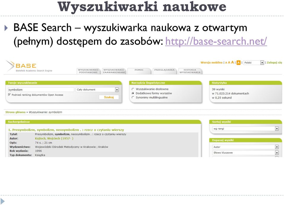 otwartym (pełnym) dostępem do