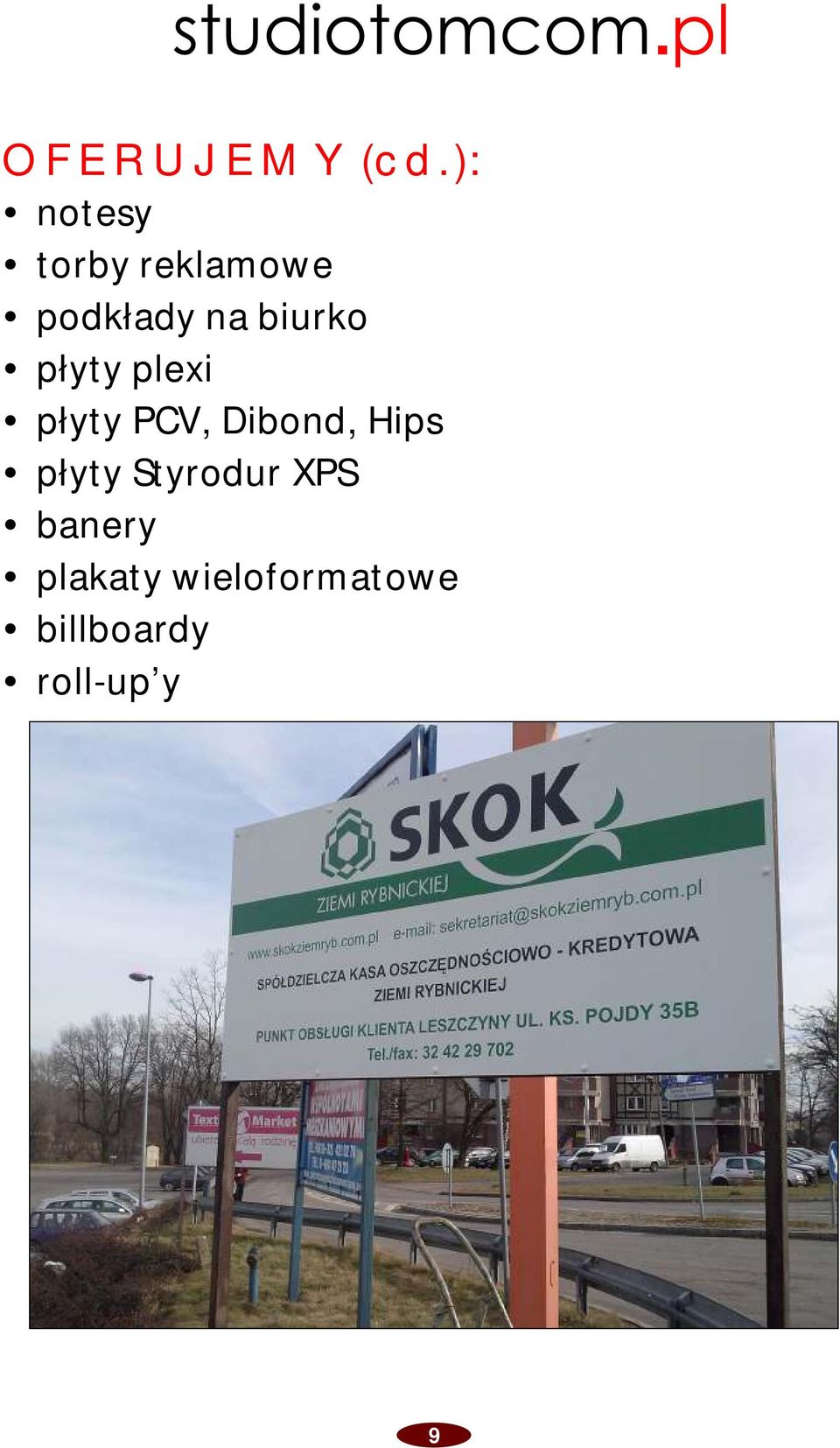 biurko płyty plexi płyty PCV, Dibond,