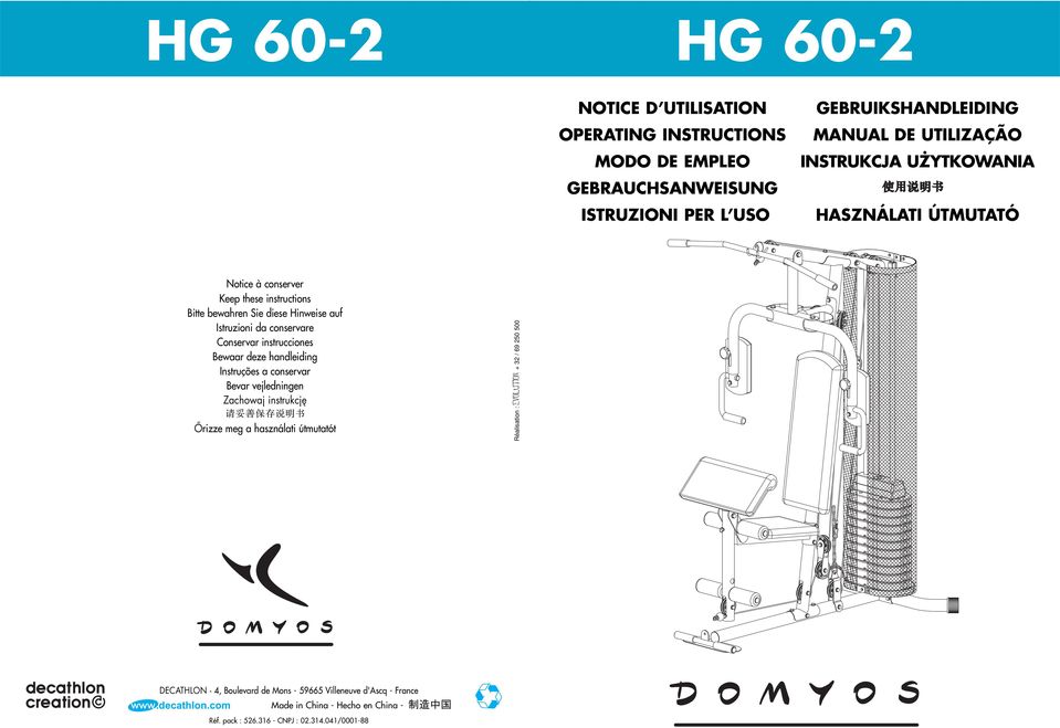 HG 60-2 HG 60-2 GEBRUIKSHANDLEIDING MANUAL DE UTILIZAÇÃO INSTRUKCJA  UŻYTKOWANIA - PDF Free Download