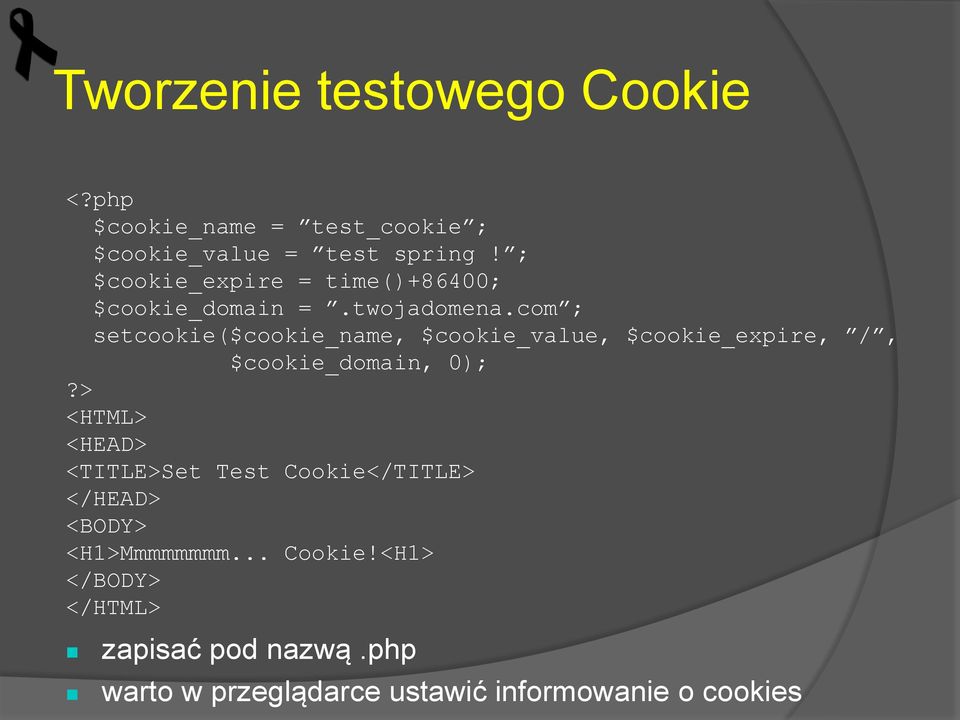 com ; setcookie($cookie_name, $cookie_value, $cookie_expire, /, $cookie_domain, 0);?