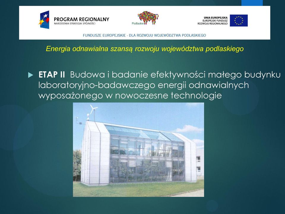 laboratoryjno-badawczego energii