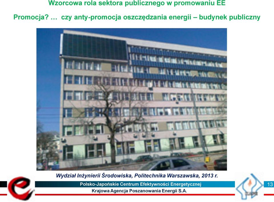 publiczny Wydział Inżynierii Środowiska,