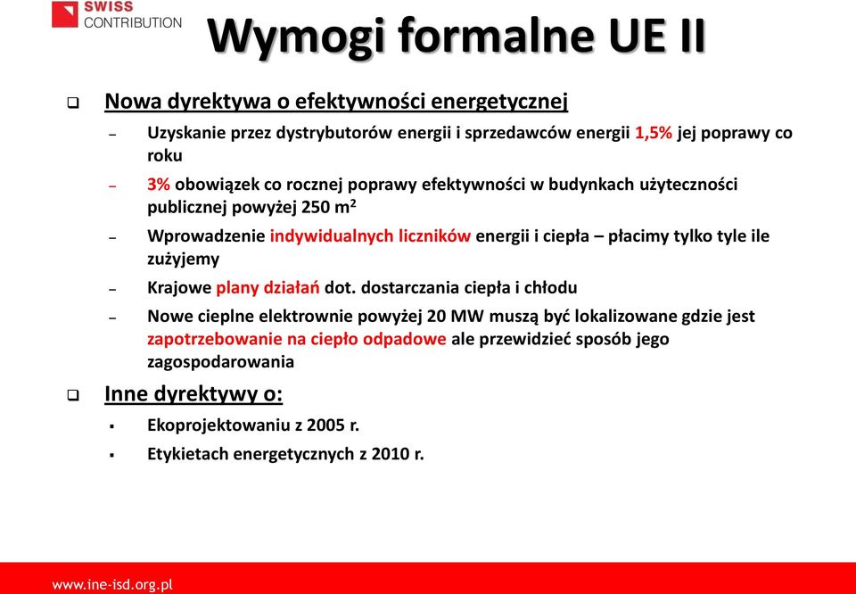 płacimy tylko tyle ile zużyjemy Krajowe plany działań dot.