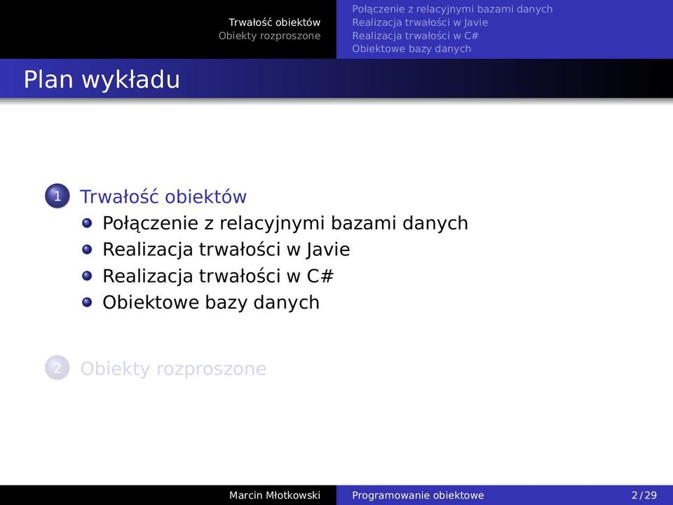 obiektów 2 Marcin