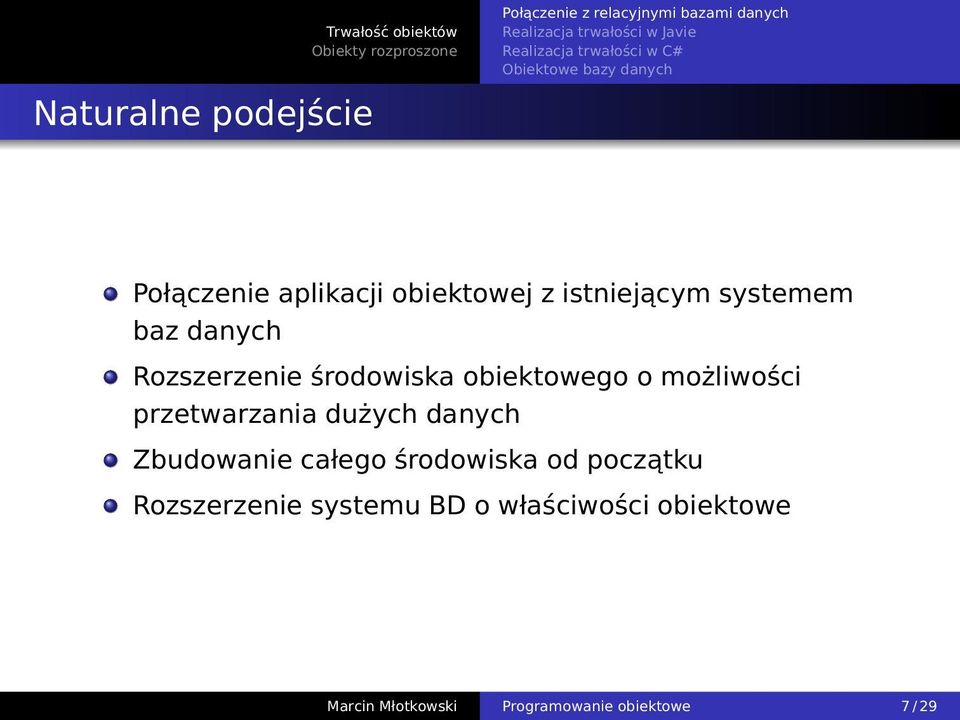 możliwości przetwarzania dużych danych Zbudowanie całego środowiska od początku