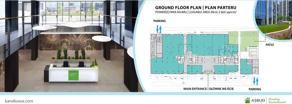 (NLA) 2 665 sqm/m 2 PARKING PATIO