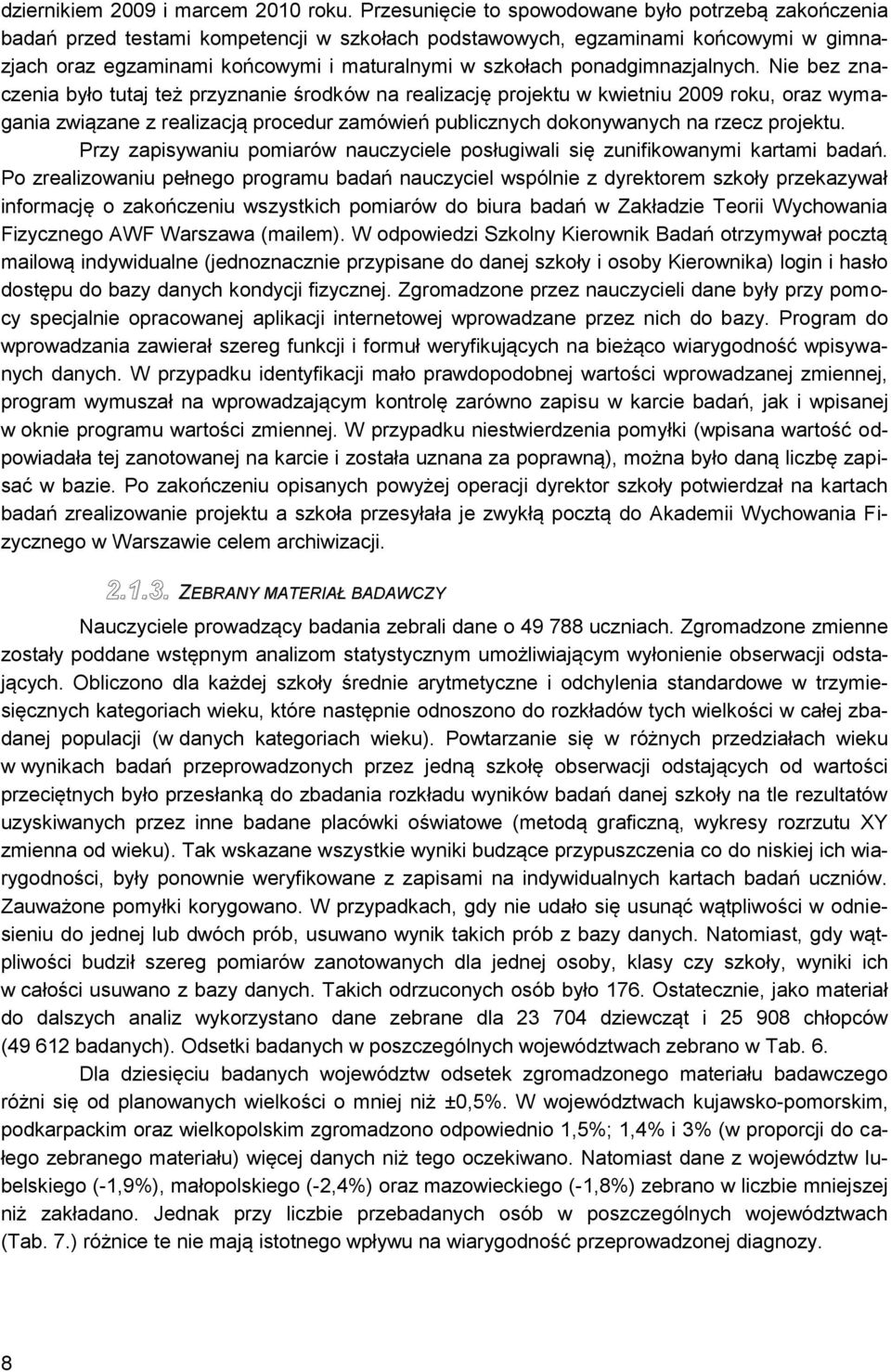 ponadgimnazjalnych.