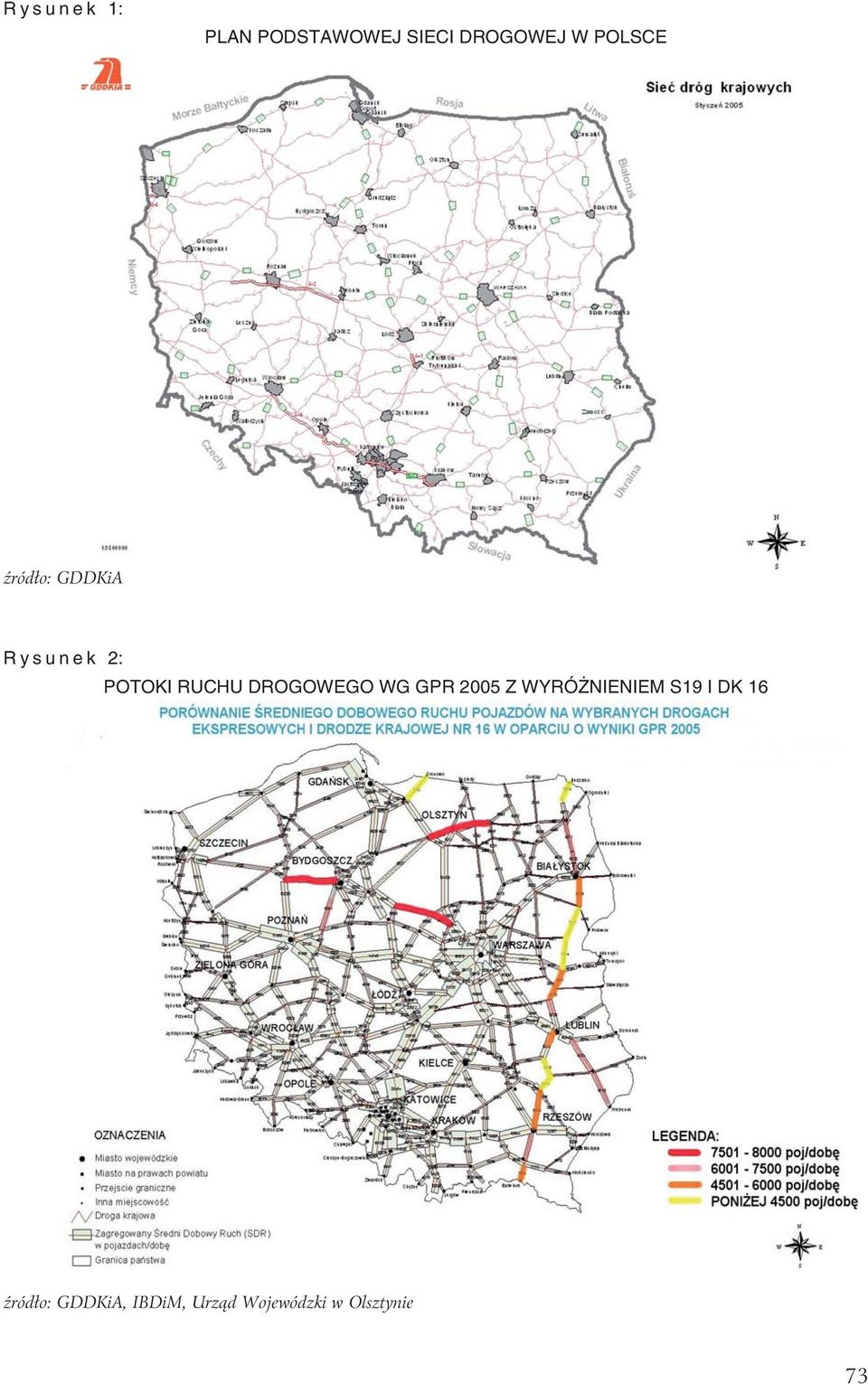 DROGOWEGO WG GPR 2005 Z WYRÓŻNIENIEM S19 I DK 16