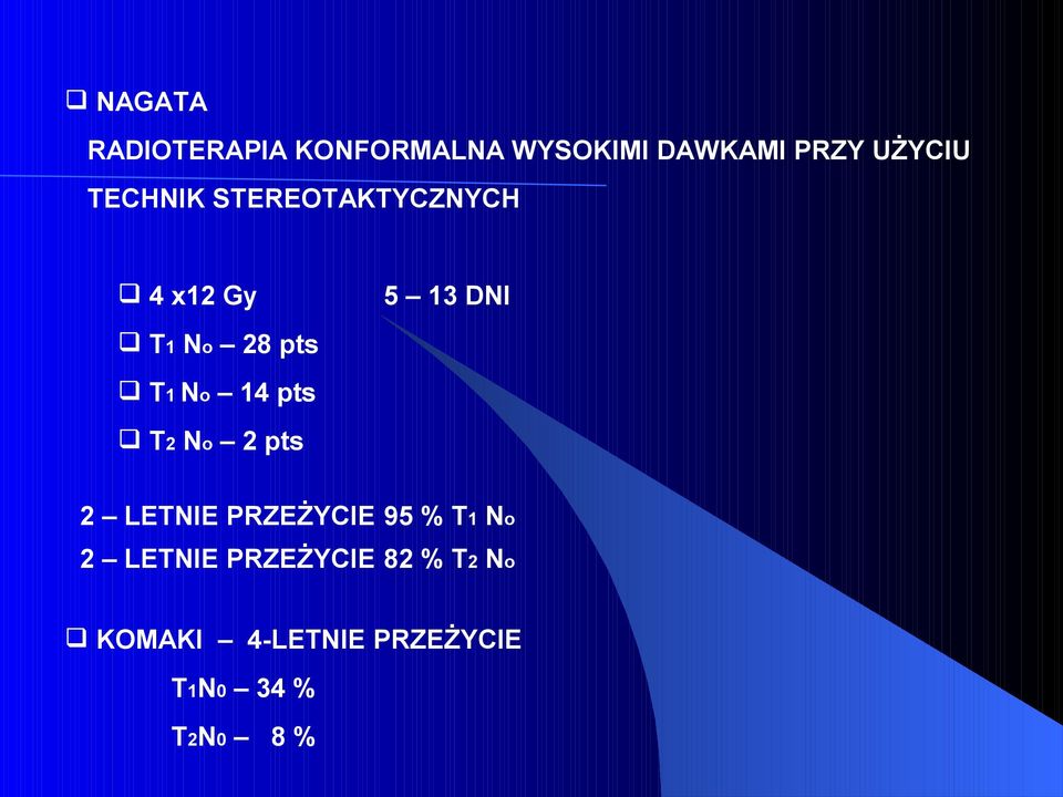 No 14 pts T2 No 2 pts 2 LETNIE PRZEŻYCIE 95 % T1 No 2 LETNIE