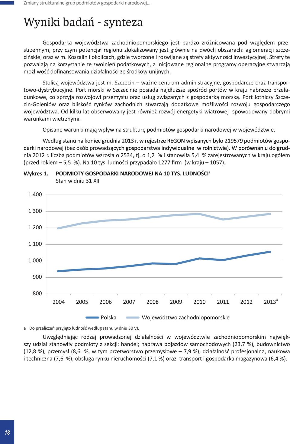 Strefy te pozwalają na korzystanie ze zwolnień podatkowych, a inicjowane regionalne programy operacyjne stwarzają możliwość dofinansowania działalności ze środków unijnych. Stolicą województwa jest m.