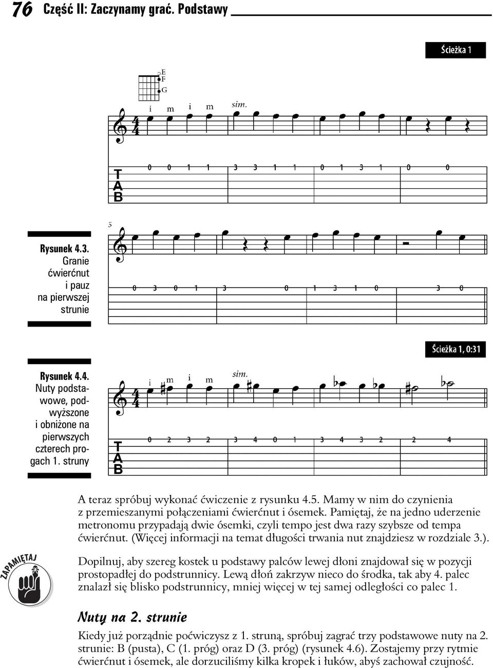 Gitara klasyczna dla bystrzaków - PDF Darmowe pobieranie