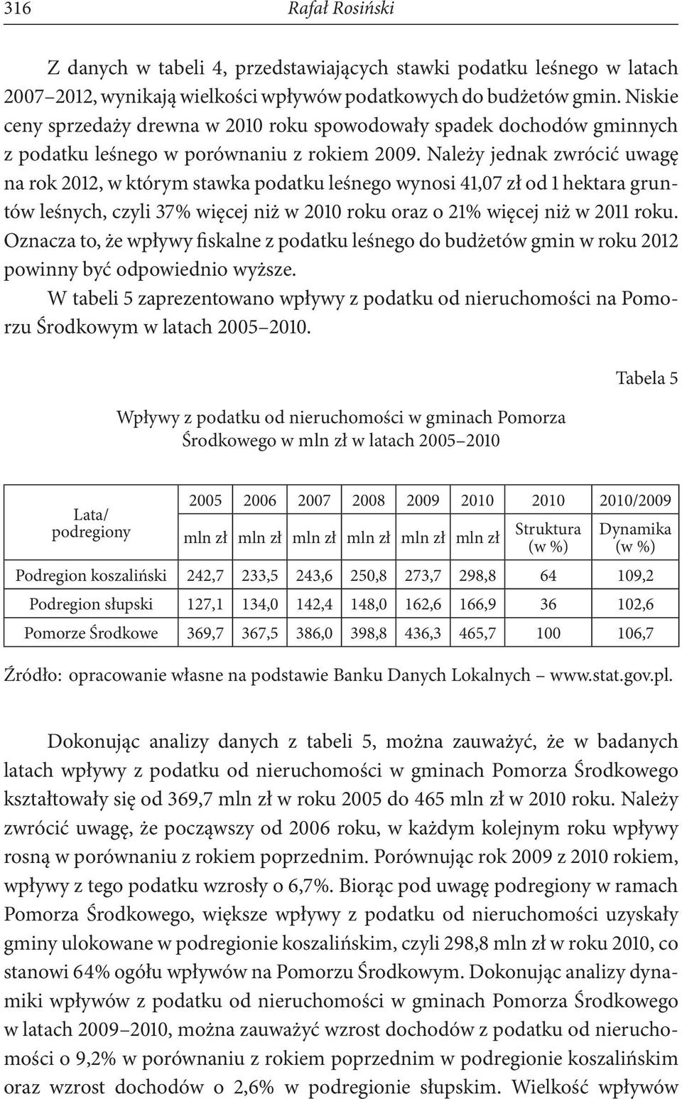 Należy jednak zwrócić uwagę na rok 2012, w którym stawka podatku leśnego wynosi 41,07 zł od 1 hektara gruntów leśnych, czyli 37% więcej niż w 2010 roku oraz o 21% więcej niż w 2011 roku.