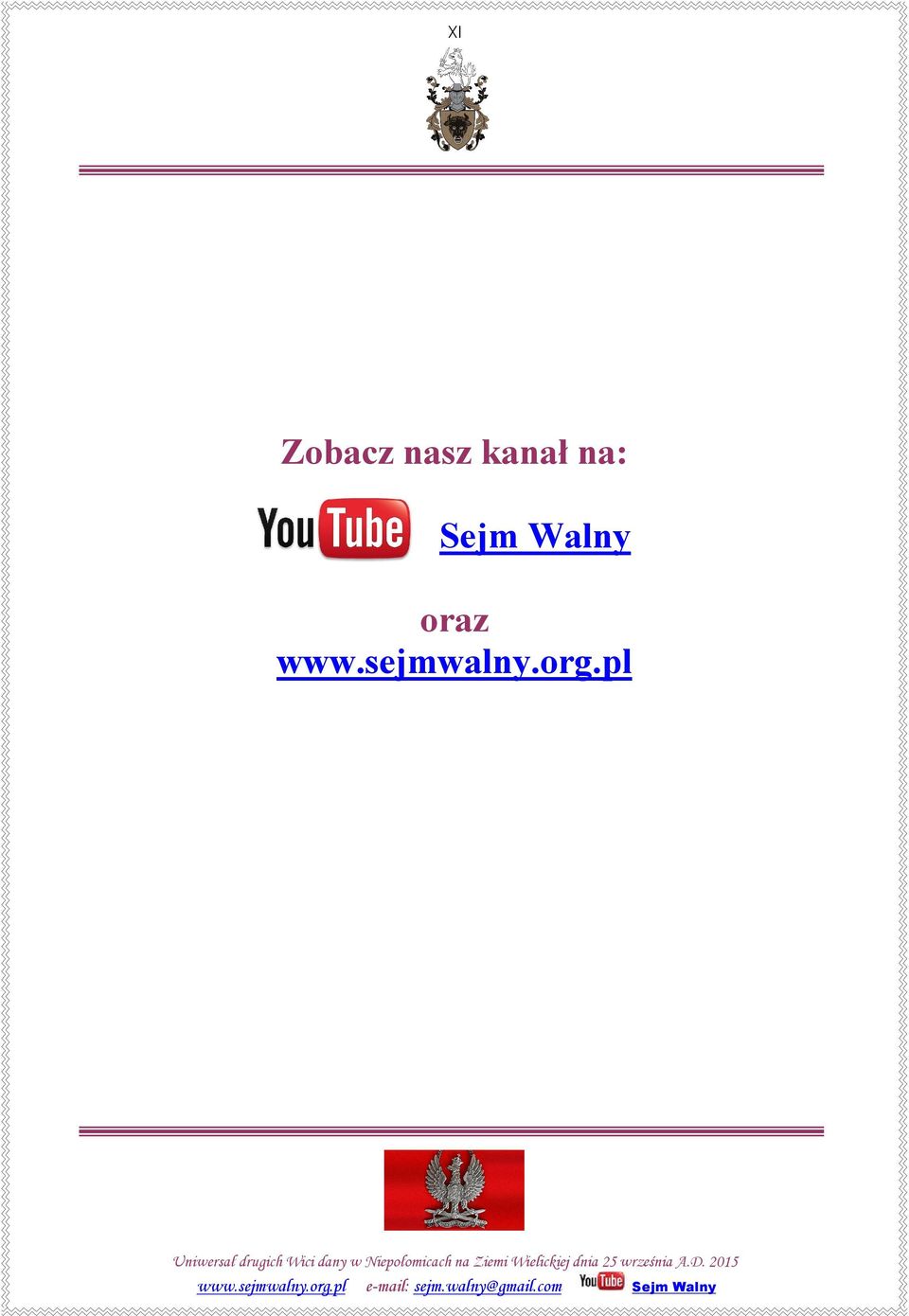 kanał na: