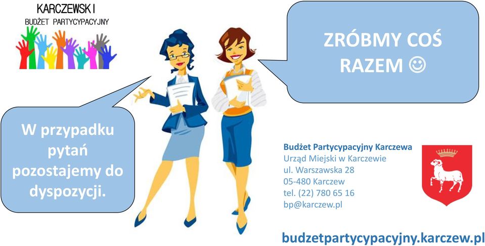 Budżet Partycypacyjny Karczewa Urząd Miejski w