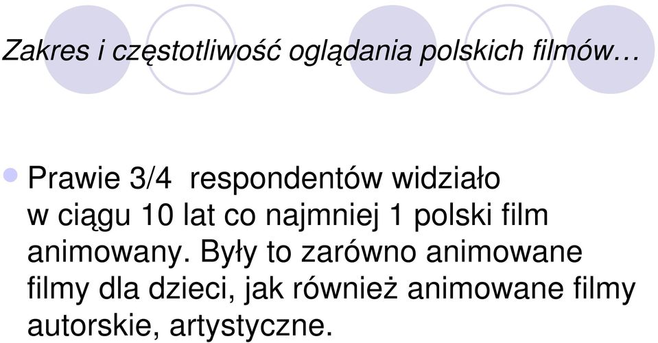 polski film animowany.