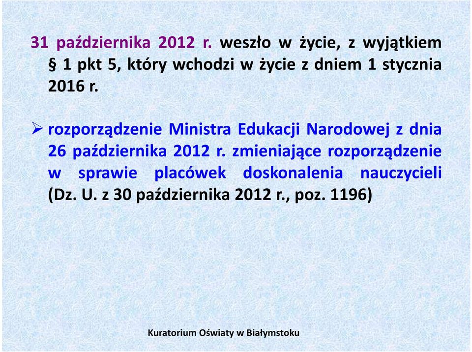 stycznia 2016 r.