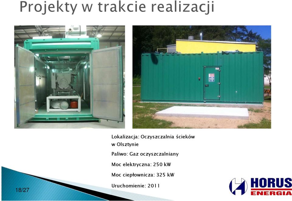 oczyszczalniany Moc elektryczna: 250