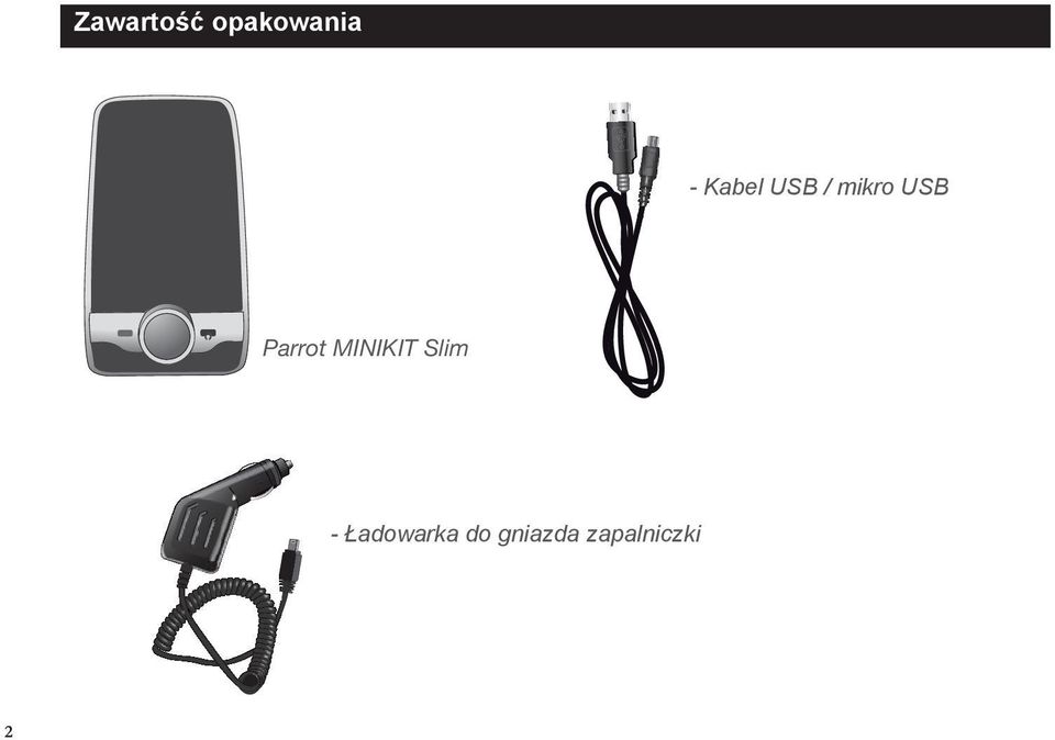 Parrot MINIKIT Slim -