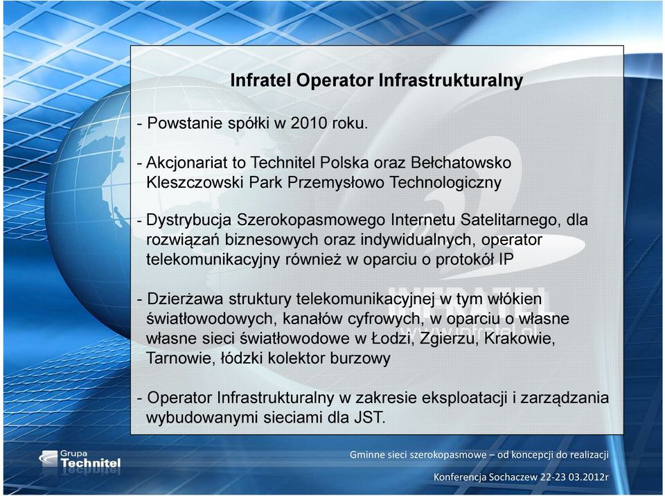 dla rozwiązań biznesowych oraz indywidualnych, operator?