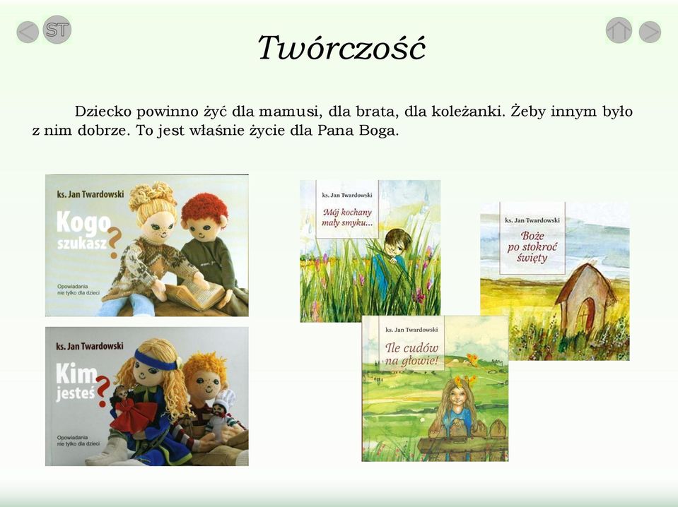 Żeby innym było z nim dobrze.