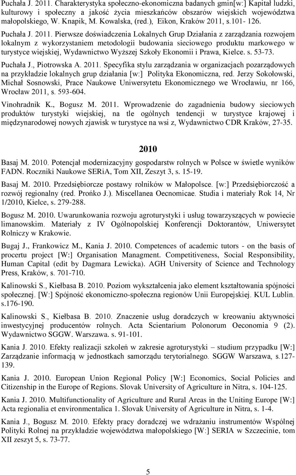 s.101-126. Puchała J. 2011.