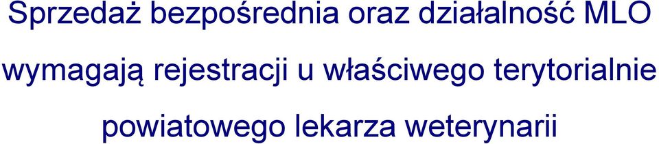 rejestracji u właściwego