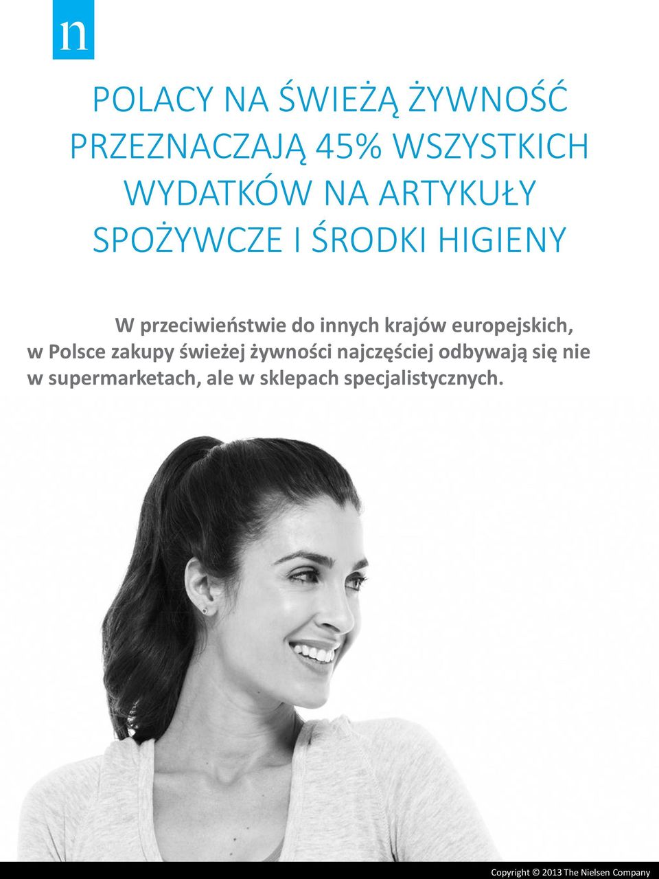 innych krajów europejskich, w Polsce zakupy świeżej żywności