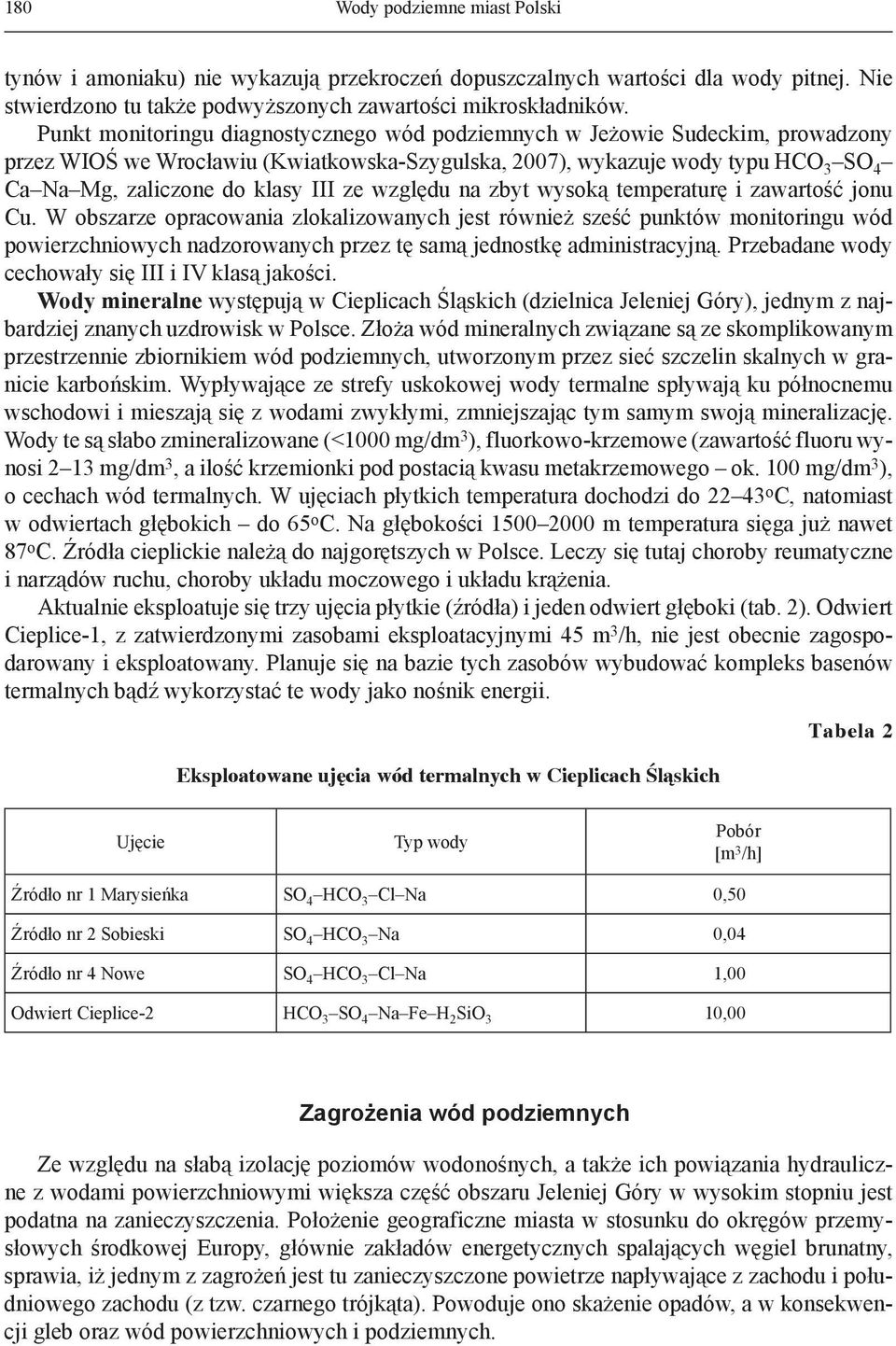 ze względu na zbyt wysoką temperaturę i zawartość jonu Cu.