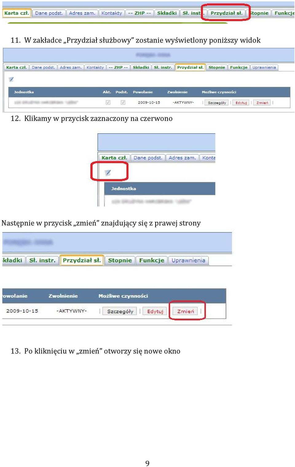 Klikamy w przycisk zaznaczony na czerwono Następnie w