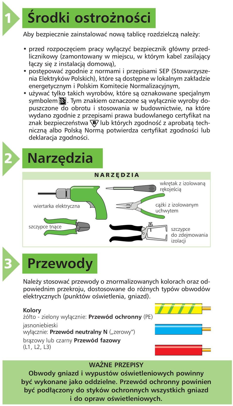 Normalizacyjnym, u ywaç tylko takich wyrobów, które sà oznakowane specjalnym symbolem.