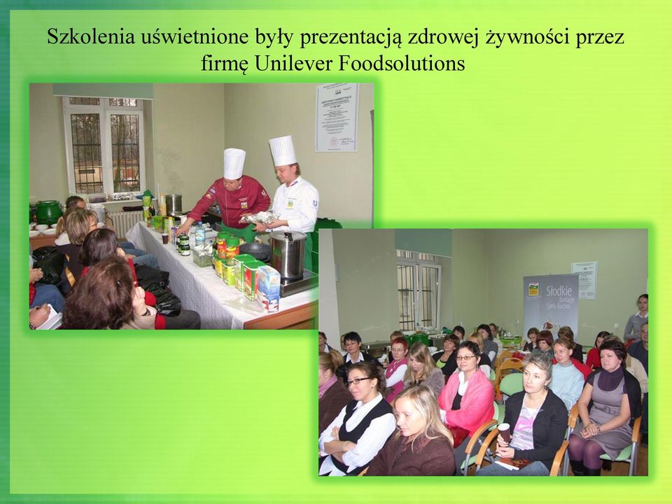 zdrowej żywności przez