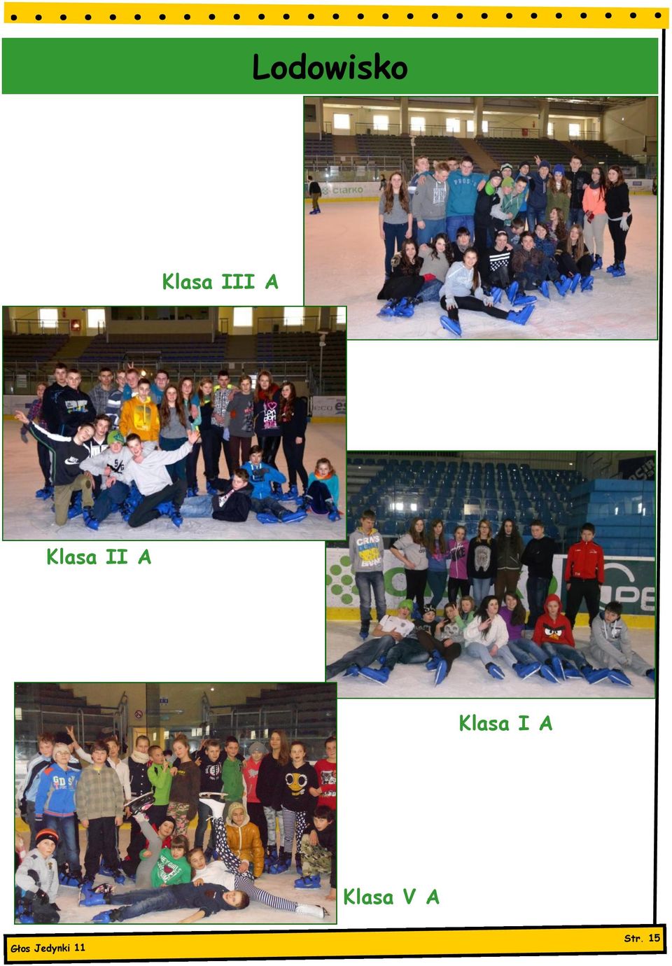 Klasa I A Klasa V