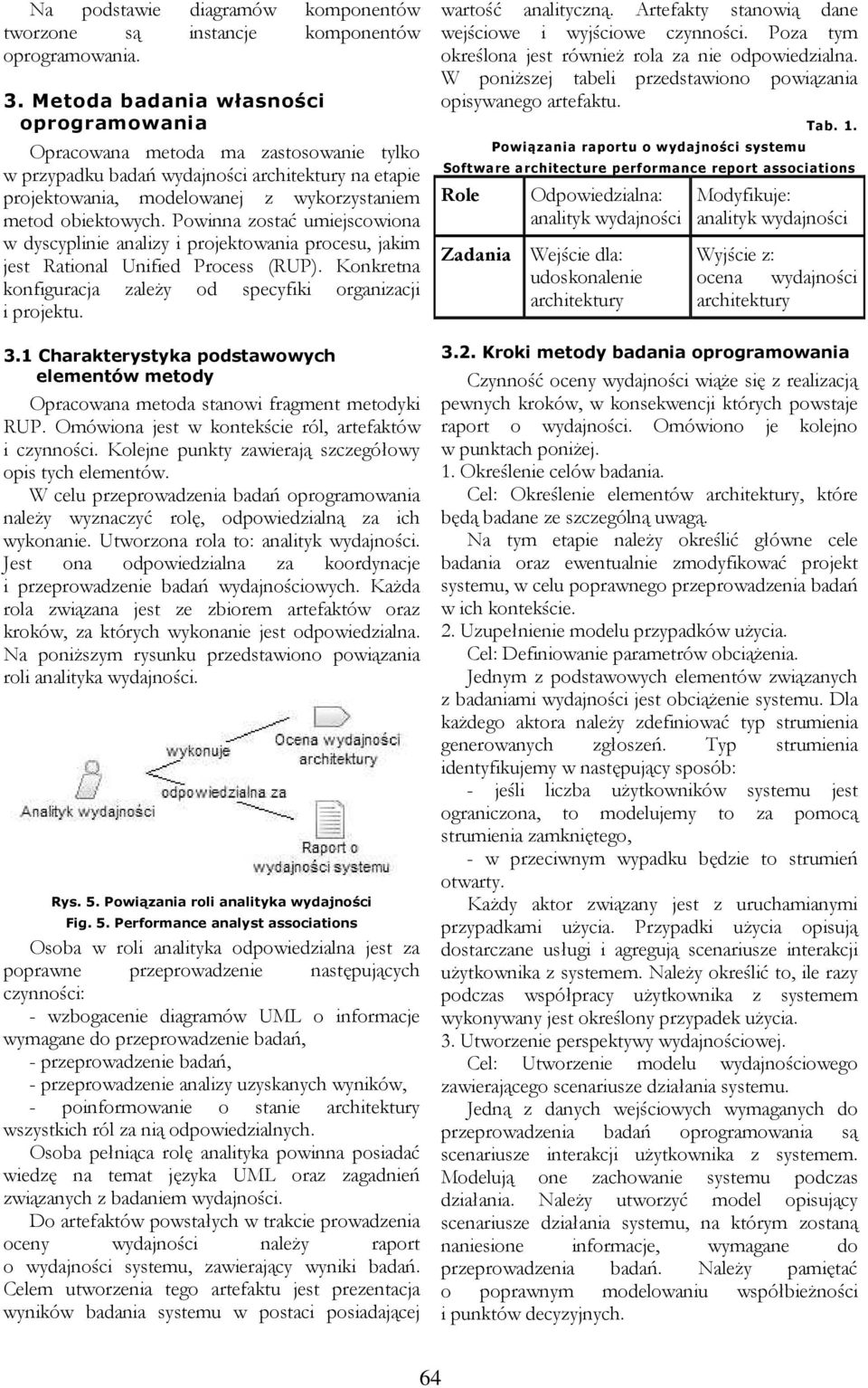 Powinna zostać umiejscowiona w dyscyplinie analizy i projektowania procesu, jakim jest Rational Unified Process (RUP). Konkretna konfiguracja zależy od specyfiki organizacji i projektu. 3.