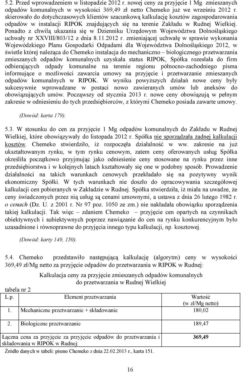 Ponadto z chwilą ukazania się w Dzienniku Urzędowym Województwa Dolnośląskiego uchwały nr XXVIII/803/12 z dnia 8.11.2012 r.