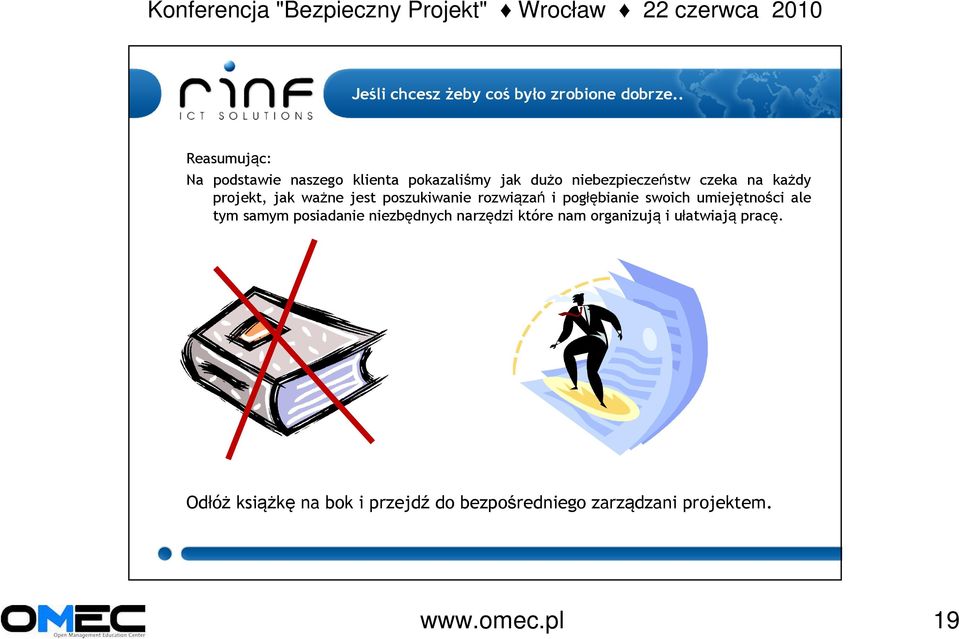 projekt, jak ważne jest poszukiwanie rozwiązań i pogłębianie swoich umiejętności ale tym samym