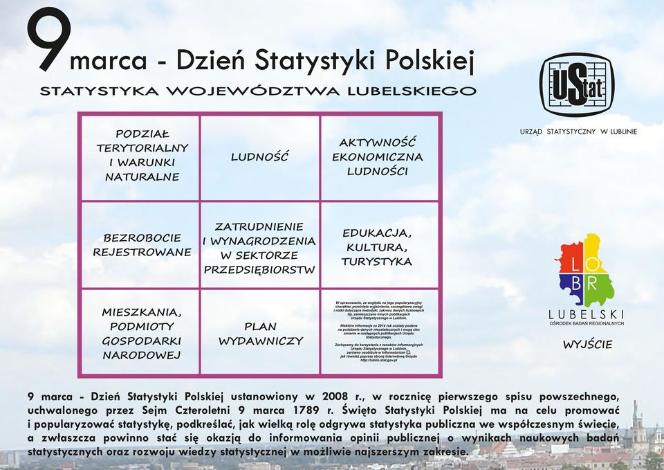 ustanowiony w 2008 r., w rocznicę pierwszego spisu powszechnego, uchwalonego przez Sejm Czteroletni 9 marca 1789 r.