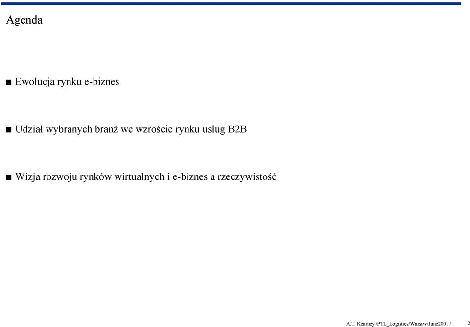rynków wirtualnych i e-biznes a rzeczywistość A.