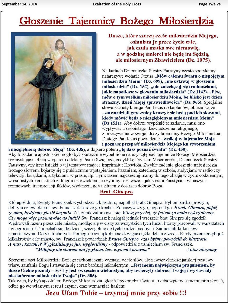 Exaltation of