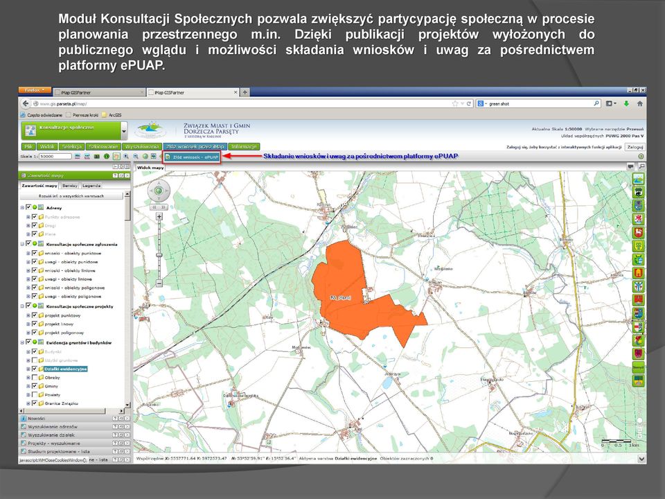 Dzięki publikacji projektów wyłożonych do publicznego wglądu